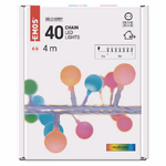 LED fényfüzér, cseresznye – golyók 2,5 cm, 4 m, kültéri és beltéri, többszínű, időzítő thumbnail 6