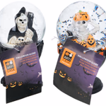 ARTICASA Halloween snowglobe 2as Hallow 6x6x11cm 292gr PR BC - 