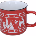 Bögre karácsonyi mintával 450ml 2 féle fém thumbnail 3