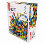 LED karácsonyi fényfüzér, cseresznye – golyók, 8 m, kültéri és beltéri, többszínű, program thumbnail 7