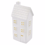 LED keramička kućica, 16 cm, 1x CR2032, unutarnja, toplo bijela, timer thumbnail 1