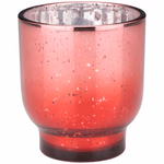 ARTICASA Xmas candle holder ⌀9cm 2as ⌀9x10cm 300gr GL BC thumbnail 2