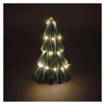 Karácsonyi papírfa állvánnyal, 15 cm, belső thumbnail 4