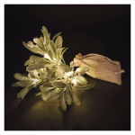 LED dekoráció - fagyöngyág, 2x AA, meleg fehér, időzítő thumbnail 3