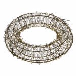 LED karácsonyi koszorú, 480 LED, külső és belső, meleg fehér thumbnail 3