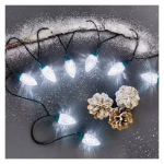 LED karácsonyi fényfüzér – tobozok, 9,8 m, kültéri és beltéri, hideg fehér, programokkal thumbnail 5