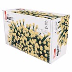 LED karácsonyi fényfüzér, cseresznye – golyók, 48 m, kültéri és beltéri, meleg fehér, időz thumbnail 7