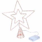 ARTICASA Karácsonyfa csúcsdísz 30LED B/O 30cm 26x6.5x30cm excl 3xAA -  thumbnail 2