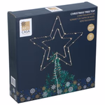 ARTICASA Karácsonyfa csúcsdísz 30LED B/O 30cm 26x6.5x30cm excl 3xAA -  thumbnail 3