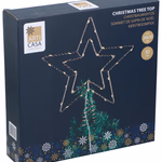 ARTICASA Karácsonyfa csúcsdísz 30LED B/O 30cm 26x6.5x30cm excl 3xAA -  thumbnail 1