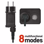 LED karácsonyi fényfüzér, színes égők, 9,8 m, multicolor, többfunkciós thumbnail 5