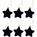 ARTICASA Xmas velvet star 2as 6pc 20,5x2,5x15,5cm 65gr PP PVC -  thumbnail 3