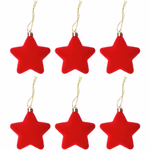 ARTICASA Xmas velvet star 2as 6pc 20,5x2,5x15,5cm 65gr PP PVC -  thumbnail 4