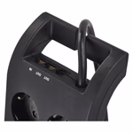 EMOS túlfeszültség védő 8 aljzat 3m, 1800J, fekete thumbnail 4