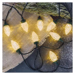 LED karácsonyi fényfüzér – tobozok, 9,8 m, kültéri és beltéri, meleg fehér, programokkal thumbnail 6