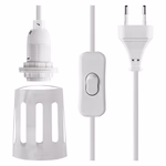 LED papírcsillag, függeszthető, ezüst csillámporos középen, fehér, 60 cm, beltéri thumbnail 2