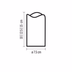 LED dekoráció – 3db viaszgyertya, 3x 3x AAA, beltéri, vintage, távirányító thumbnail 5