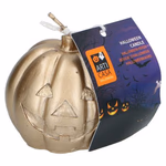 ARTICASA Candle pumpkin gold 2as Hallow ⌀6x7cm 130gr WX HT thumbnail 5