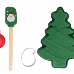 Sütőforma + fakanál + süti kiszúró karácsonyi 2 féle thumbnail 3