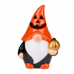 ARTICASA Halloween gnome with LED Hallow 9x7,5x13cm 170gr CE HT incb 2xLR44 thumbnail 2
