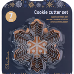 Karácsonyi fém süti kiszúró szett 7db 2 féle 11x11x2cm thumbnail 1