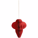 Papír karácsonyfadísz 6db 8x10cm thumbnail 4