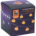 ARTICASA Halloween stringlight pumpkin Hallow ⌀4cmx1.5m 75gr PL CB exclb2xAA - 