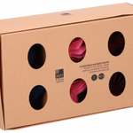 Papír karácsonyfadísz 6db 8x10cm thumbnail 1