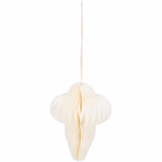 Papír karácsonyfadísz 6db 8x10cm thumbnail 3