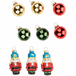 ARTICASA Xmas ornaments 2as 9pc Ø3xh34,5cm 40gr GL PET thumbnail 3