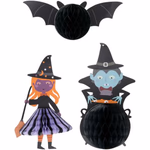 ARTICASA Halloween honeycomb 3pc Hallow 30x18cm 20gr PAP PBHD thumbnail 4