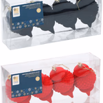 ARTICASA Xmas velvet ball 2as 4pc 23x6x12cm 82gr PP PVC thumbnail 1