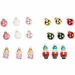 ARTICASA Xmas ornaments 2as 9pc Ø3xh34,5cm 40gr GL PET thumbnail 2