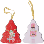 ARTICASA Xmas tree decoration 2as 10,4x9,4x3,3cm 43gr TP HT PES thumbnail 1