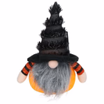 Halloween gnome fringe hat 2asArt Hallow 13x10x26cm 260gr PL HT thumbnail 2
