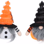 Halloween gnome fringe hat 2asArt Hallow 13x10x26cm 260gr PL HT thumbnail 1