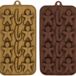 ALPINA Karácsonyi csokoládé forma 21x10x1,4cm 2 féle