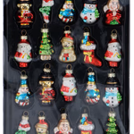 ARTICASA Xmas mini figuradíszek 20db 21x3,5x29cm 160gr -  thumbnail 1