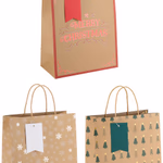 ARTICASA Xmas Giftbag 3as 26x14x33cm 80gr PAP BC thumbnail 1