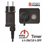 LED karácsonyi fényfüzér,cseresznye–golyók, 30 m, kültéri és beltéri, többszínű,progr,időz thumbnail 5