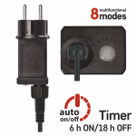 LED karácsonyi fényfüzér,cseresznye–golyók, 48 m, kültéri és beltéri, többszínű,progr,időz thumbnail 5