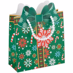 ARTICASA Xmas Giftbag rd/grn2as 25x10x25cm 61gr PAP PET BC thumbnail 3