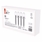 LED dekoráció – leszúrható lámpák fehér, kültéri és beltéri, hideg fehér thumbnail 5