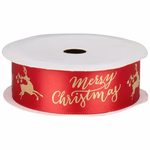 ARTICASA Xmas Ribbon gold print 2as 3mx2,5cm 15gr PES BC dspl24 thumbnail 3