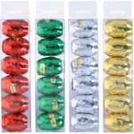 ARTICASA Xmas Ribbon 10 mtr 4as 6pc 6x4x27cm 40gr PL PET