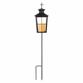 LED fém lámpa állvánnyal, 3x AAA, kültérre és beltérre - Image 1 of 7