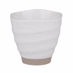 ALPINA Pohár 160ml 8x7,8x7,5cm fehér kerámia 