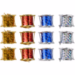 ARTICASA Xmas drum hanger 12pc Ø3xh3cm 30gr PAP PL PB/HD -  thumbnail 2