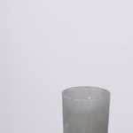 Candle rough glass 3as Chmas Gift Ø7xh8cm 300gr WAX(WX) BC thumbnail 2