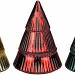 ARTICASA Xmas tree candle 3as Ø13xh18cm 710gr GL WX BC thumbnail 1
